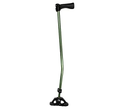 Dynamo Swing Cane with Cross Bow Technology - Green