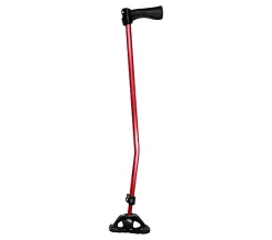 Dynamo Swing Cane with Cross Bow Technology - Red