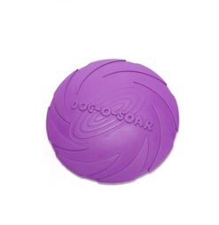 Pet Dog Training Rubber Toys - Purple, S