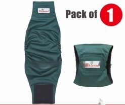 Pet Washable Physiological Dog Diaper Pants - Green, L