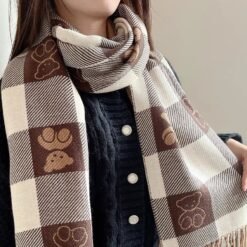 StylishVersatile And Warm Womens Faux Cashmere Scarf For Fall And Winter