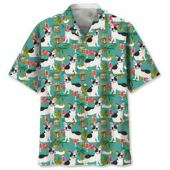 Trendy Cool Fashion Vintage Printed Shirt Men's Summer - CSC04E2024243JQ, 5XL
