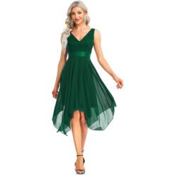Women's Lace Chiffon Cocktail Ball Gown - Style4, US Size 2