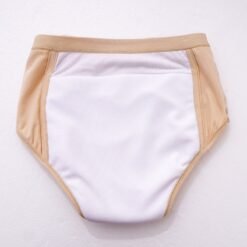 Breathable Washable Cotton Underwear For Mid- To Older-Aged Adults With Mild Incontinence - Beige For Women, M