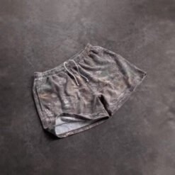 Alternative view of Harajuku Tree Branch Camo-Print Casual Shorts