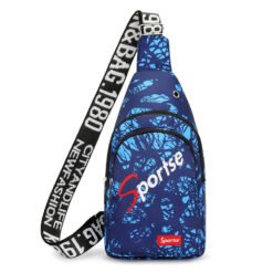 Casual All-match Backpack For Couples  Shoulder Crssbody Bag - Blue