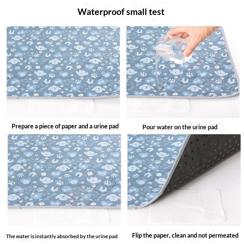 Breathable Absorbent Dog Training Pads Are Machine-washable Non-slip And Designed To Prevent Accidents - Image 3