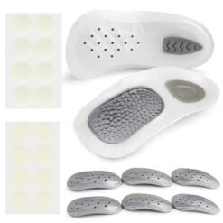 Detachable Combined Breathable Women's Foot Back Pad - Silver Gray, G 43or46