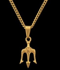 Necklaces - Gold, Poseidon necklace