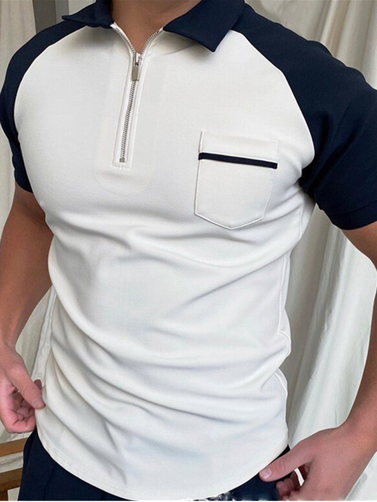 Men's Polo Shirt Men Solid Polo Shirts Brand Men Short-Sleeved Shirt Summer Shirt Man Clothing - Image 3