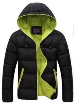 High Quality Candy Color Mens Jackets - Green, M