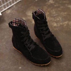 ANKLE BOOTS - Black, 35