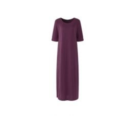 One Shoulder Casual Fall Dresses - Purple, XXL