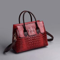 European And American Fashion Ladies Bags Tote Women's Bags Shoulder Messenger Handbags - Wine Red