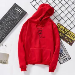 Rosane - Rozendruk Hoodies Sweatshirts Voor Dames - Red, S