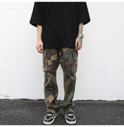 Classic Cargo Pants - Camouflageo, XL