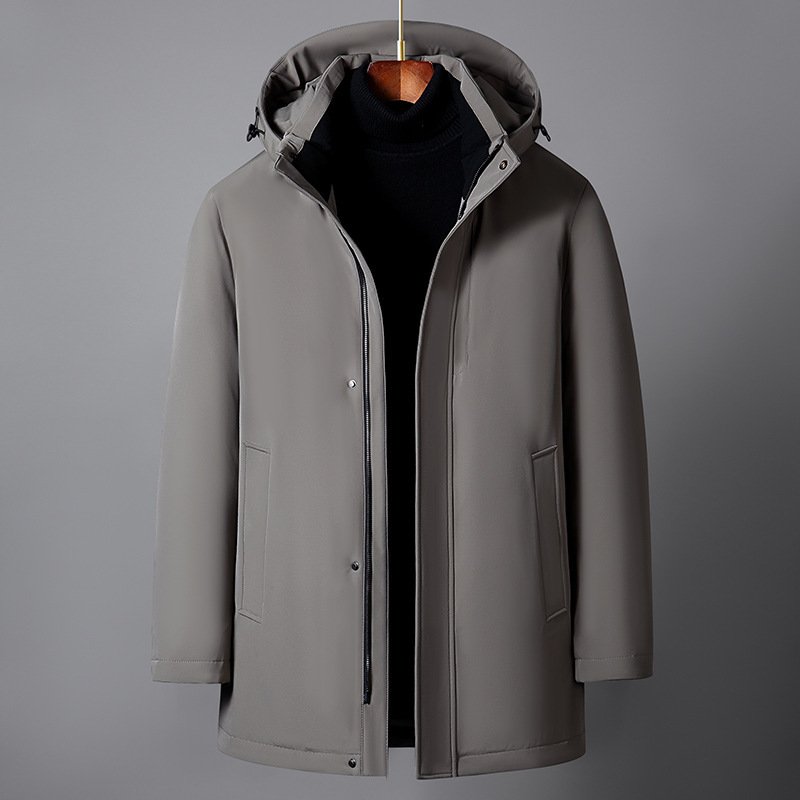 Men's Duck Down Jacket Coat Parka - Image 6