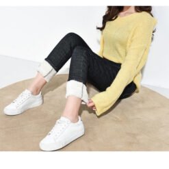 Lambskin jeans - Black, 33