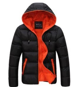 High Quality Candy Color Mens Jackets - Orange, 2xl