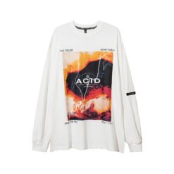 Hip Hop Oversized T-shirt - White, M