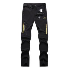 Multifunctional Detachable Trousers Outdoor Trousers Casual Trousers - Black, L