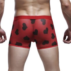 Printed boxer briefs - gules, XXL