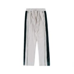 Men's Colorblock Side Stripe Lounge Pants - White, L