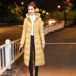Women's Down And Cotton-padded Jackets From Dongdaemun - Yellow, L