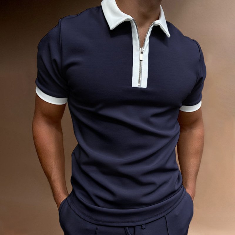 Men's Polo Shirt Men Solid Polo Shirts Brand Men Short-Sleeved Shirt Summer Shirt Man Clothing - Image 7