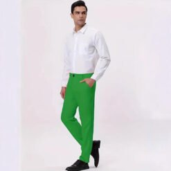 Solid-color, Lightweight Business Casual Chinos Slim-fit Athletic Trousers