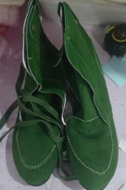 ANKLE BOOTS - Green, 44.