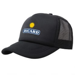 New Fashion Ricard Bucket Net Hats - All black, One Size 58cm Adjustable