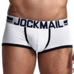 Men's boxer briefs - White, L