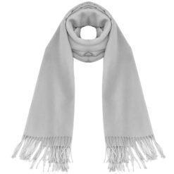 Mens Womens Oversize Cashmere Wool Shawl Wraps Blanket Winter - LGTGrey