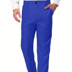 Alternative view of Solid-color, Lightweight Business Casual Chinos Slim-fit Athletic Trousers