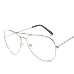 Anti-blue light glasses optical glasses - Silver white