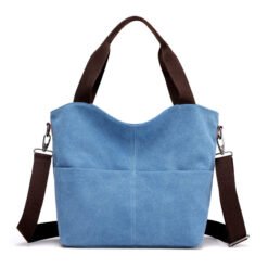 Fashion Handbags Tote Handbags Canvas Bags Big - Blue