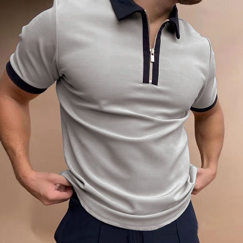 Men's Polo Shirt Men Solid Polo Shirts Brand Men Short-Sleeved Shirt Summer Shirt Man Clothing - Image 8
