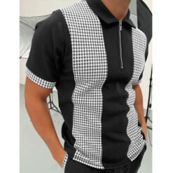 Men's Polo Shirt Men Solid Polo Shirts Brand Men Short-Sleeved Shirt Summer Shirt Man Clothing - 14Style, M