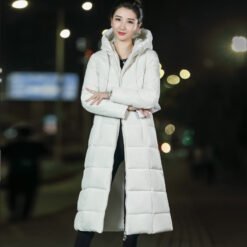 Women's Down And Cotton-padded Jackets From Dongdaemun - Milky White, XL