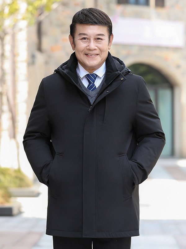 Men's Duck Down Jacket Coat Parka - Image 3