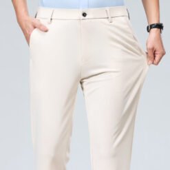 Men's Casual Trousers Business Trousers Loose - 516 White, 31