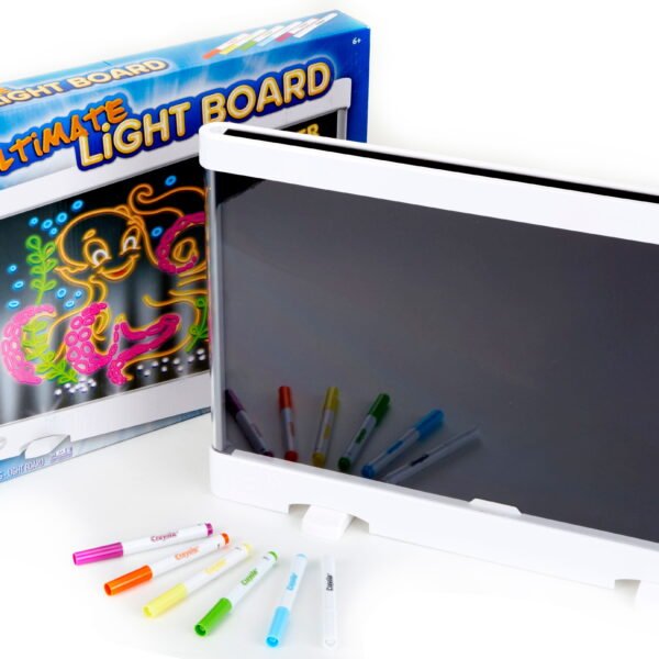 Crayola Ultimate Light Board, White, LED Tracing & Drawing Board, Light Up Toy, Arts & Crafts, Creative Gift, Ages 6+