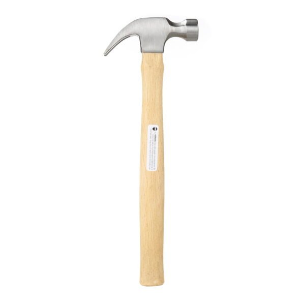 Hyper Tough 7oz Wood Handle Claw Hammer with Smooth Face