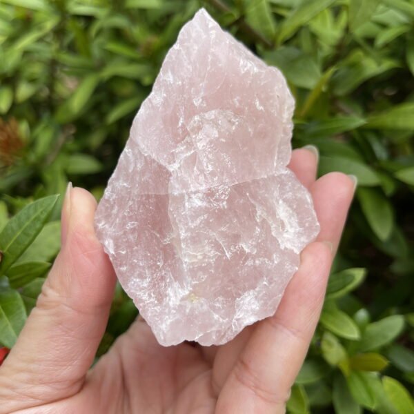 Large Rose Quartz Rough Natural Stones, 2.5 - 5" Raw Rose Quartz, Pink Quartz, Love stone, Healing Crystals, 0.25-0.5 lb
