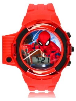 Marvel Spider man LCD Watch with Side Flashlight (SPD4747WM)