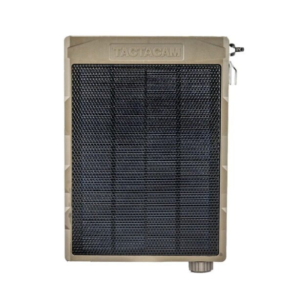 Reveal by Tactacam External Solar Panel – 12V Solar Charger for Cellular Trail Cameras, Long-Lasting Power for Hunting & Remote Property Monitoring