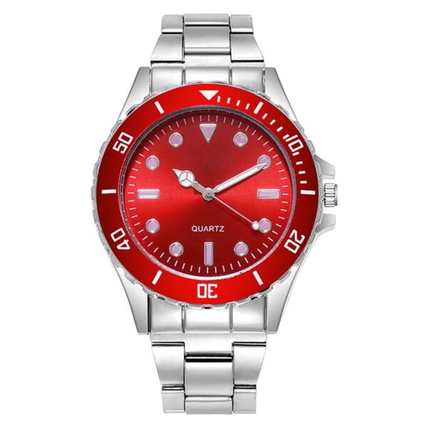 TIHLMK Watch for Men Men Fashion Watches Clocks Watches Stainless Steel Casual Dresses Wrist Crystals