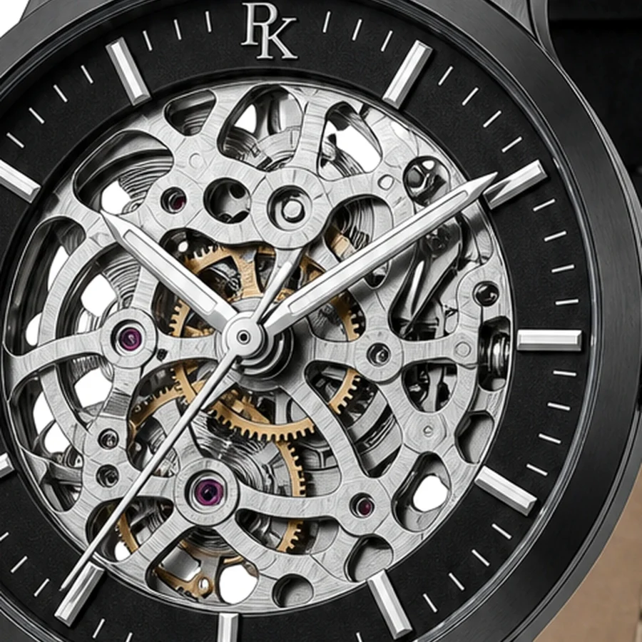 rk-vlt-42-blk-skl-macro-dial ModSession Vault 42mm Black Skeleton Watch - Image 6