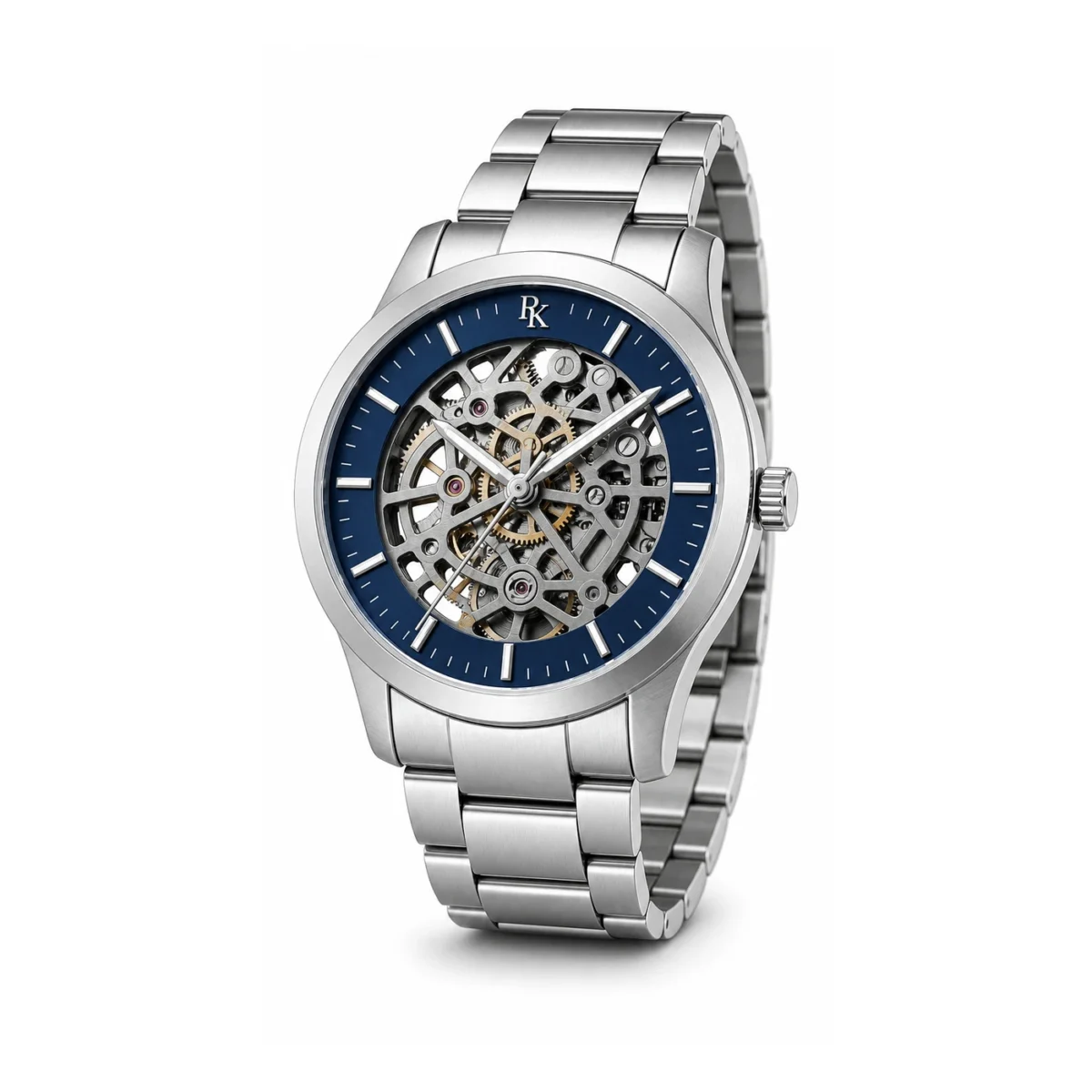 rk-vlt-42-blu-skl-main ModSession Vault 42mm Blue Skeleton Watch